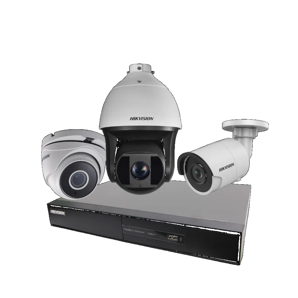 Hikvision kamera ve kayıt cihazı seti